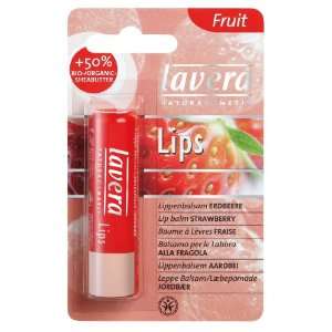  Lavera Strawberry Lip Balm Beauty
