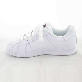 Phat Farm Mens Athletic Shoes Classic Low White Leather  