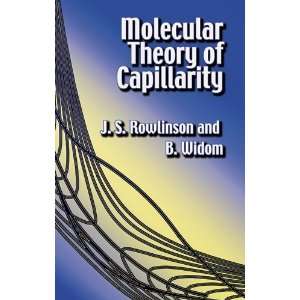  Molecular Theory of Capillarity (Dover Books on Chemistry 