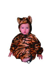 NEWBORN INFANT BABY BUNTING HOODED TIGER ANIMAL COSTUME  