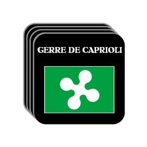   Region, Lombardy   GERRE DE CAPRIOLI Set of 4 Mini Mousepad Coasters