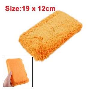  Amico Auto Car Wash Dry 2 in 1 Orange Microfiber Sponge 