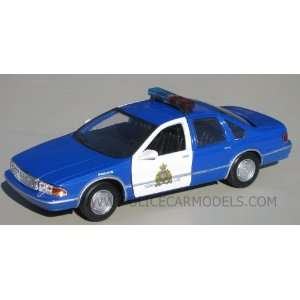    Motormax 1/24 RCMP 1993 Chevy Caprice Police car Toys & Games