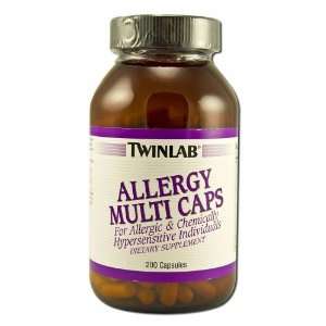  Multi vitamins & Minerals Allergy 200 caps Beauty