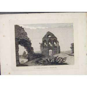  Stirlingshire Nunnery Mannel Emanuel Old Print C1797