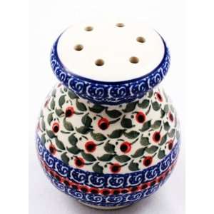 Polish Pottery Parmesan Shaker 4 1/4 H x 3 1/4 Diameter  