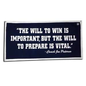  Penn State  Joe Paterno Will Banner