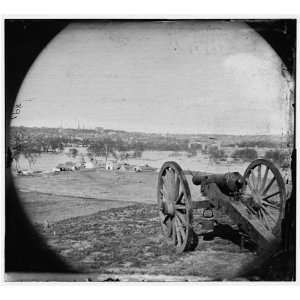  Civil War Reprint Richmond, Va. View of city from Belle Isle 