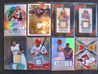 HUGE JERSEY, AUTO, PATCH,RC, REFRACTOR, INSERT, SP GAME USED LOT Cam 