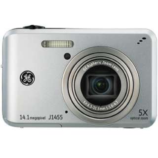 GE J1455 SL 14.1MP Compact Camera 3 LCD 5x Silver New  