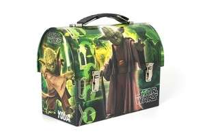 Star Wars Yoda Tin Lunch Box Centerpiece Sandwich Box.  