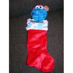  Cookie Monster Animated Christmas Stocking