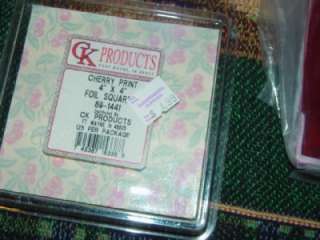   Candy Wrapper Squares, Craft Supplies Lot, Scrapbooking Card Making