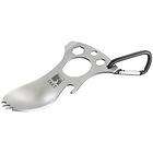 CRKT 9100C EATN TOOL SILVER SPORK WRENCH OPENER SCREWDRIVER PRY 