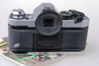 CANON AE 1 PROGRAM 35MM SLR CAMERA SERIAL # 4771097 BODY   PARTS 