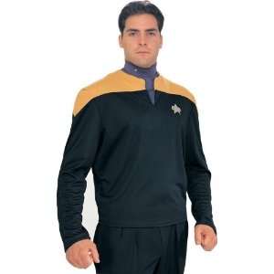  Star Trek Voyager Deluxe Gold Shirt M, XL Toys & Games