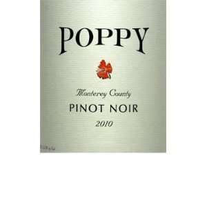  2010 Poppy Pinot Noir Monterey County 750ml Grocery 
