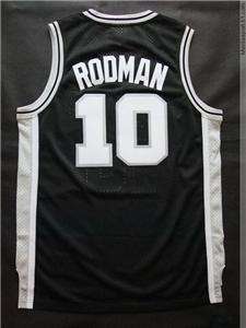 Dennis Rodman #10 Spurs 1993 1994 Swingman nba Jerseys  