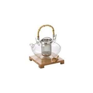   Zen Glass Teapot with Stainless Steel Infuser