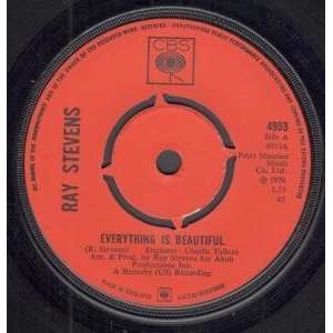   IS BEAUTIFUL 7 INCH (7 VINYL 45) UK CBS 1970 RAY STEVENS Music