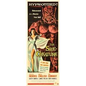  She Creature The Movie Poster Insert 14x36