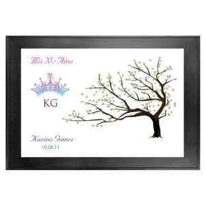  Quinceanera Guest Book Tree # 3 Crown 2 24x36 For 100 