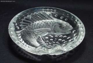 Lalique Concarneau Fish Tray MSRP $645.00  