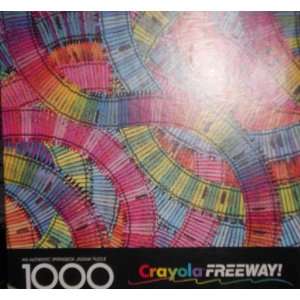  Springbok 1000 Pc Crayola Freeway Puzzle 