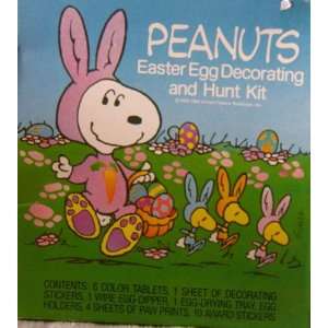   Beagle & Woodstock Easter Egg Decorating & Hunt Kit Toys & Games