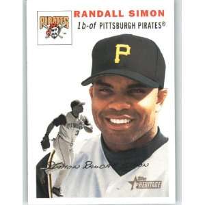  2003 Topps Heritage #156 Randall Simon New Logo 