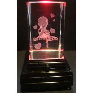 Betty Laser Etched 3D Crystals. Size 2x2x3 Everything 