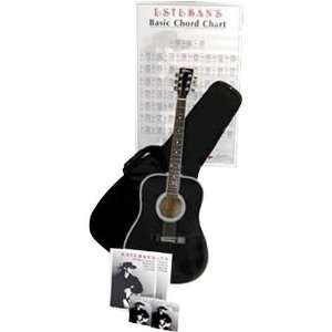  Esteban 008252 Acoustic Gift of Guitar 17 Piece Pack 