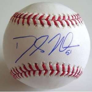 Dallas Braden Signed Baseball w/coa Oakland As Perfect   Autographed 