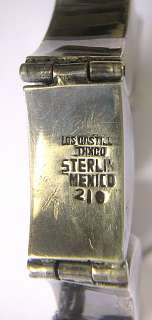 LOS CASTILLO STERLING TAXCO MEXICO LOT 2 BRACELET CLIP  