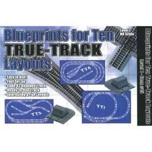  HO Blueprints 10 True Layouts Toys & Games