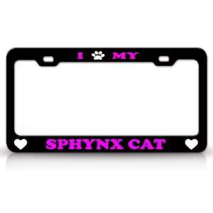  I PAW MY SPHYNX Cat Pet Animal High Quality STEEL /METAL 