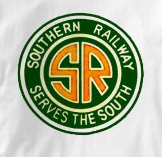 Southern Railway Serves the South Railroad T Shirt XL  