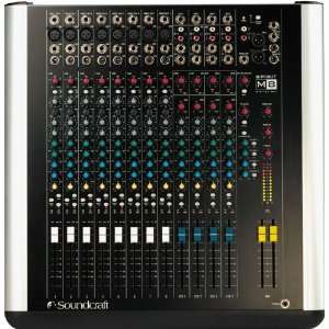  Soundcraft M Series Spirit M8 16 Channel Mixer (Standard 