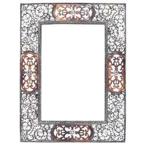 Olivia Riegel Queen Annes Lace 5 x 7 Frame with Decorative Metal 