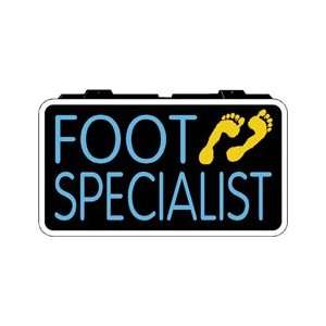  Foot Specialist Backlit Sign 13 x 24