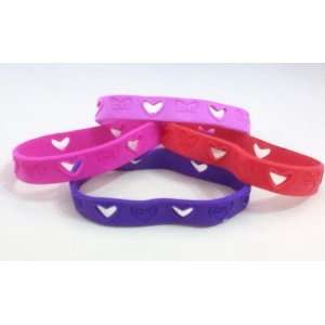   Silicone Bracelet to Benefit Fundacion Livros For Charity (Set of 4