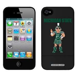  Michigan State Sparty on AT&T iPhone 4 Case by Coveroo 