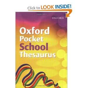    Oxford Pocket School Thesaurus [Paperback] Robert Allen Books
