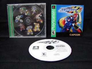 Sony Playstation PS1   Megaman X4   COMPLETE  