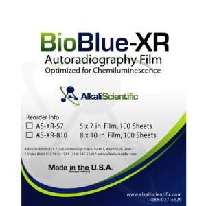   Film Sheet, 10 Length x 8 Width For Chemiluminescence (Pack of 100