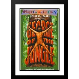  George of the Jungle 20x26 Framed and Double Matted Movie 