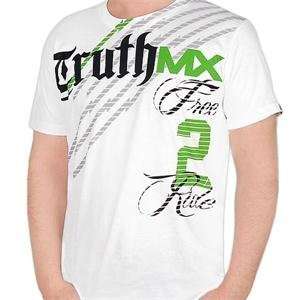  Truth Soul Armor Electric T Shirt   Medium/White 