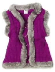 Appaman Girls 2 6X Faux Fur Vest Blazer