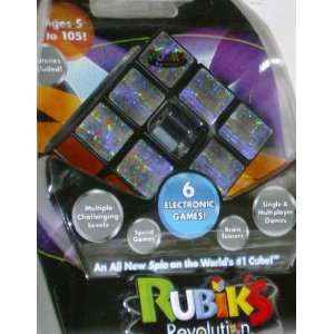  Rubiks Cube Revolution Electronic Game Spin Puzzle Toys 
