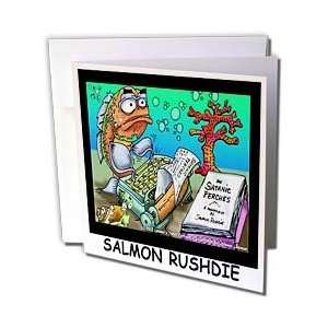 Londons Times Famous People Places Books Cartoons   SALMON RUSHDIE 